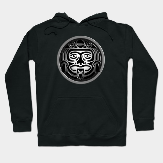 MAYAN MASK 11 Hoodie by GardenOfNightmares